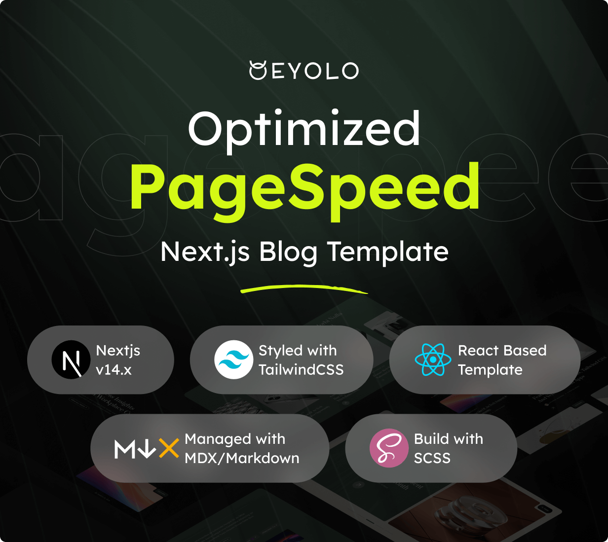 Eyolo - React Nextjs Personal Blog Template